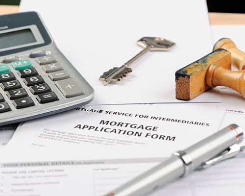 Mortgage Application in office situation